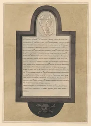 Emlékmű Sir George Carey-nek a Drayton Churchből