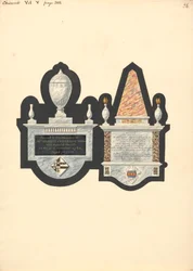 Emlékművek Mrs. Rebecca Cassamajornak és Thoma Spatemannek, Chiswick templom