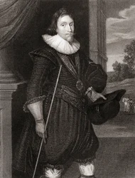 James Hamilton (1589-1625), Hamilton 2. márkija portréja, a "Lodge