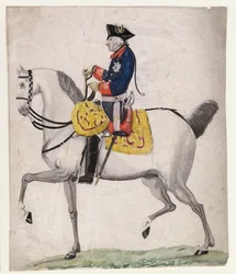 Frederic II de Prusse, Frederic le Grand - II. Porosz Frigyes - Chodowiecki, Daniel Nikolaus