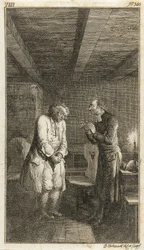 Illusztráció Henry Pestalozzi „Leonard és Gertrud, avagy a falu szokásai” című művéhez