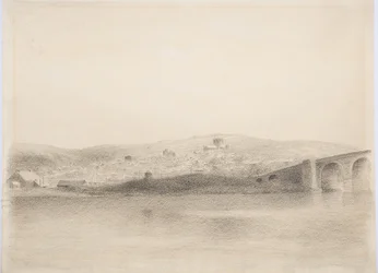 Hexham, 1916 körül (szén papíron)