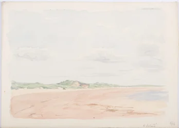 Szent Sziget, 1896 (ceruza és WC papíron)