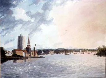 Regatta Battersea-ben (olaj)