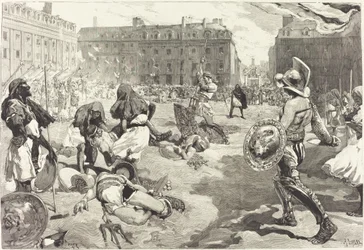 Rennes fesztivál. A nagy római kavalkád, 18831890.