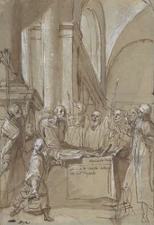 Raymond Diocrès beszél a saját temetésén, Szent Bruno kölni életéből, 1628-29.