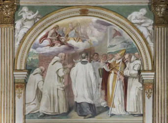 Szent Hugh, az első karthauzi kolostor alapítója, 1629
