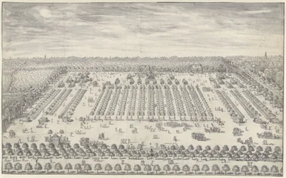 Tábor Hága közelében, 1742