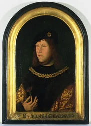 I. Frigyes (1471-1533) Dánia királya, 1520 körül (olaj, tábla)