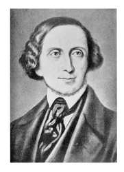 Hans Christian Andersen portréja (1805-75)