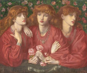 Rosa Triplex: May Morris hármas portréja, 1874