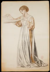 Tanulmány egy pallóhordozónak a Dante álmában, 1873