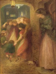 Az emlékezés kapuja, 1864 (színes kréták papíron)