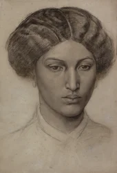 Egy fiatal nő feje [Mrs. Eaton]