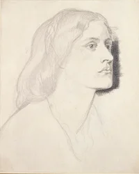 Miss Ruth Herbert portréja, valószínűleg 1858