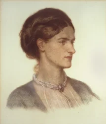 Rosalind, Carlisle grófnő portréja, 1870