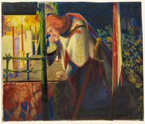 Sir Galahad a romos kápolnánál