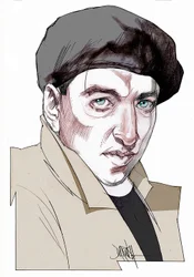 Giacomo Antonini, 2022 (digitális színes ceruzarajz)