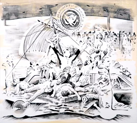 Nixon, 2018 (olaj, vászon)