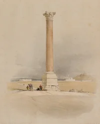 Pompeius oszlopa, Alexandria