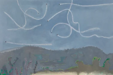 Martins Flying at Dusk, Catus, 1995-96 körül (olaj, vászon)