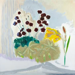 Seedpods and Cosmos, 2010 (olaj, vászon)