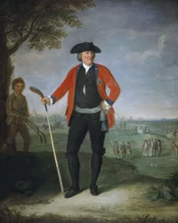 William Inglis, 1712 körül - 1792. Sebész és az Edinburgh-i Golfozók Tiszteletreméltó Társaságának kapitánya.