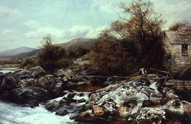 Egy malom, Észak-Wales
