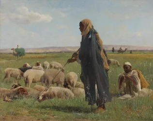 Arab pásztorok, 1892