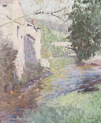 Old Brewery, Sennybridge (olaj, vászon)