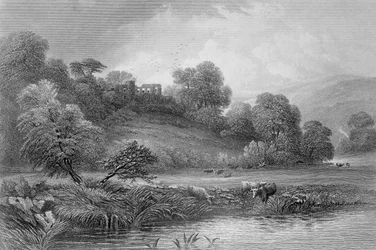 Norham kastély, 1876