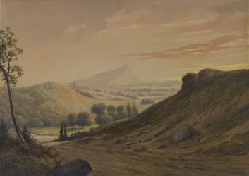 New England Scenery, 1850 körül (wc papíron)