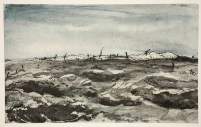 A Via Dolorosa: Mouquet Farm, illusztráció a 