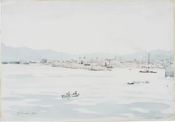 Palermo (ceruza és akvarell, papír)