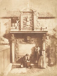 Edinburgh. Greyfriars templomkertje, 1843-47. Alkotók: David Octavius Hill, Robert Adamson, Hill & Adamson.