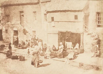 Szent András. North Street, Fishergate, 1843-47. Alkotók: David Octavius Hill, Robert Adamson, Hill & Adamson.