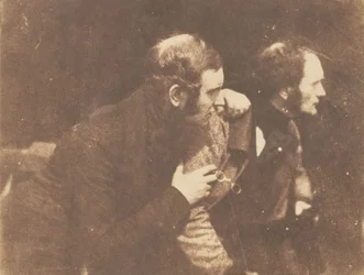 Thomas Duncan és testvére, 1843-47. Alkotók: David Octavius Hill, Robert Adamson, Hill & Adamson.