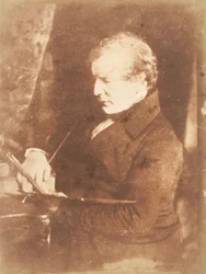 William Etty, R. A., 1843-47. Alkotók: David Octavius Hill, Robert Adamson, Hill & Adamson.