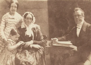 Ebenezer Miller tiszteletes és családja