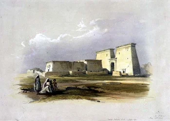Dakke, "Egyiptom és Núbia", 1. kötet (litográfia)