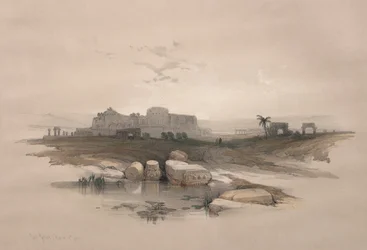 Eleutheropolis vagy a modern Beit-Jibrin, 1839.