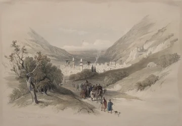 Nablus bejárata