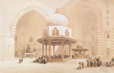 Hasszán szultán mecsete, 1848