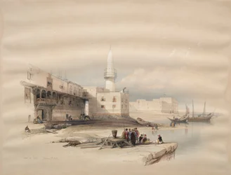 Rakpart Szuezben, 1839.