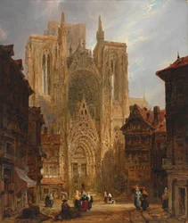 Rouen-i katedrális, kb. 1796-1826.