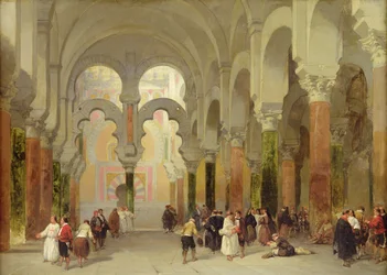 A Korán szentélye, a cordobai mecset, 1849