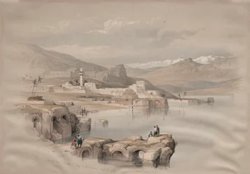 Tiberias, a falakról, Biztonság a távolban, 1839.