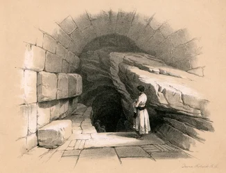 Siloam felső szökőkútja, 1855.