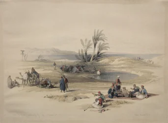 Mózes kútjai, Tyh puszta