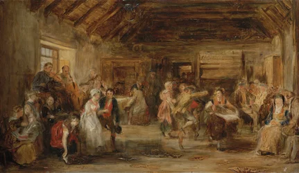 The Penny Wedding, Egy vázlat, 1830